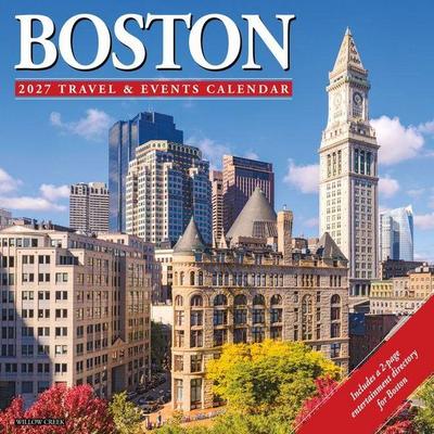 Boston 2027 12 X 12 Wall Calendar