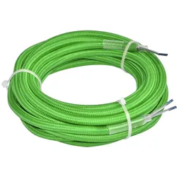 Textil Lampen Verbindungs Kabel Strom  Pendel Leitung Verlängerung 2-adrig grün Nordlux 73059907