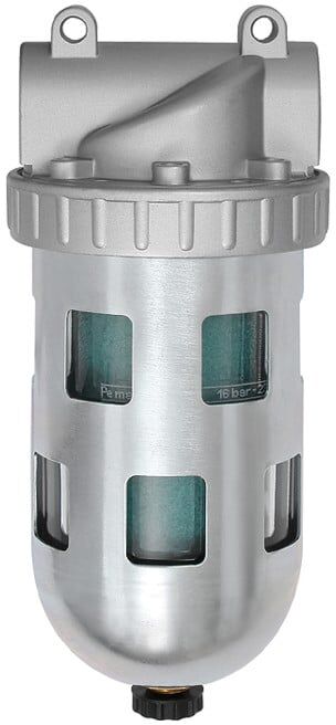 Riegler Filtre spécial »Standard«, récipient PC et panier de protection, BG 1, G 3/8 (674 S)