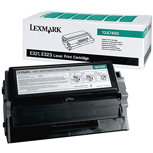 Lexmark 12A7400 Optra Laser Toner Cartridge Zwart voor E321 en E323N