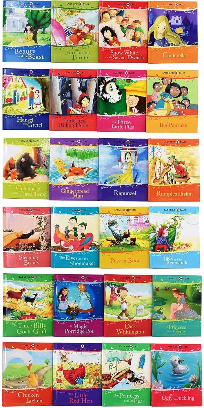 Ladybird Tales Classic Collection 24 Books Box Set by Vera Southgate - Fairy Tales Hardback - Ages 3-7 - Bedtime Story Gift Set