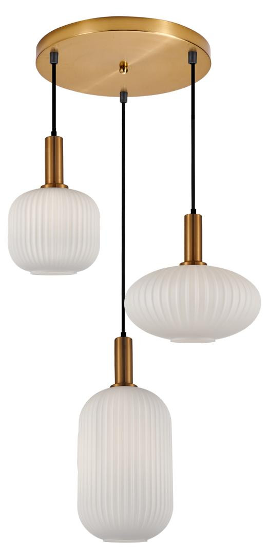 Italux Hanglamp DELLA PND-31982-3-GD met LED