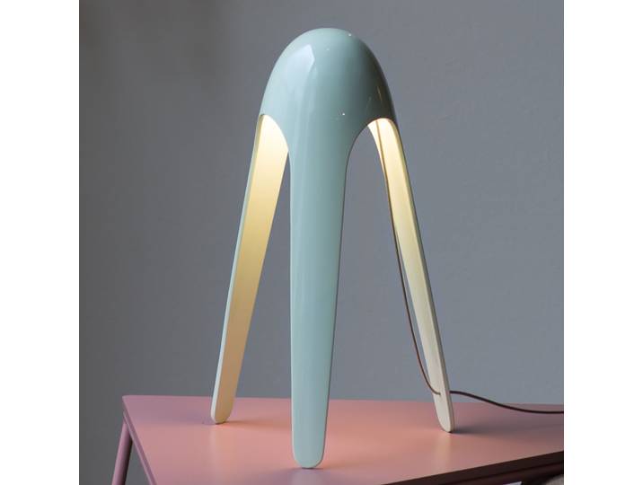 Cyborg Lampe de Table Bleu - Martinelli Luce - Salon / séjour - Design - Métal