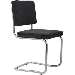 Zuiver Ridge Kink Rib Stuhl, schwarz
