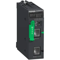 Schneider Electric BMXP342020 Modicon M340 CPU-Modul, max. 1024 digitale + 256 analoge E/A, Modbus, Ethernet TCP/IP
