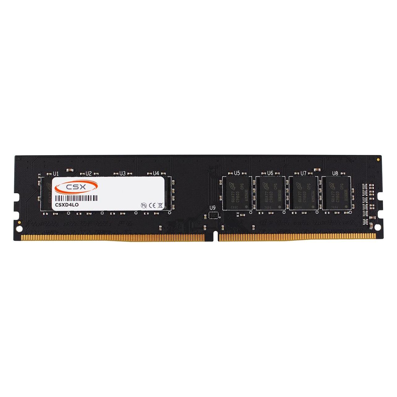 CSX Memória Desktop - 16GB DDR4 (2666Mhz, 288pin, CL19, 1.2V) (1 x 16GB, 2666 MHz, DDR4-RAM, DIMM) (RAMCSXD4LO26662R816GB)