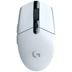 Logitech G G305 Lightspeed (Kabellos), Maus, Weiss
