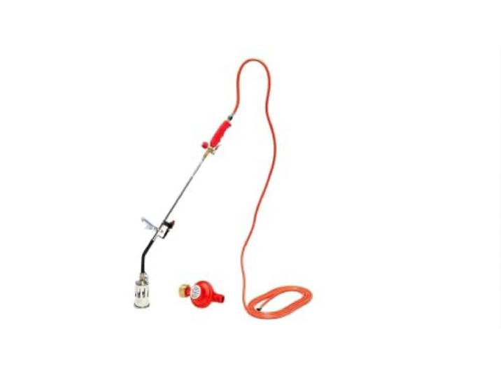 ROTHENBERGER Industrial RoMaxi Premium 030955F INCL. mit Propanschlauch 5 m – Druckminderer Propan – Piezo – Unkrautvernichter und thermischer Unkrautvernichter