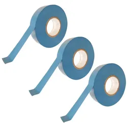 Isolierband Elektrikerband PVC Klebeband blau 19mm 25m Reparatur Montage Kabel