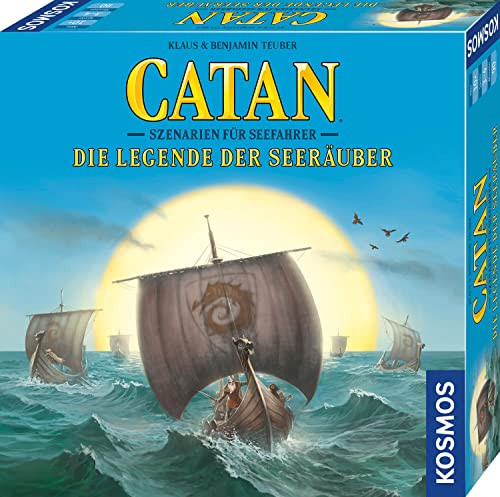 Kosmos Catan Scenario's voor Zeevaarders - De Legende van de Zeerovers - Uitbreiding voor 3-4 personen vanaf 10 jaar