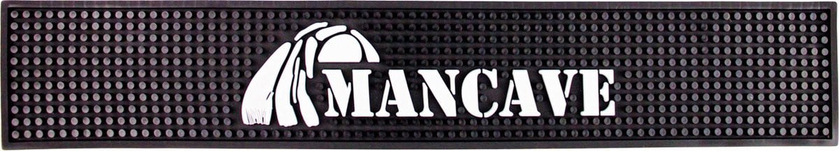 Cave & Garden Bar runner Mancave - Antislip Rubberen Barmat - 60 x 10 cm