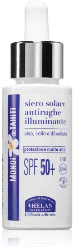 Helan MONOÏ de TAHITI Sun Serum brightening serum with anti-wrinkle effect SPF 50+ 30 ml