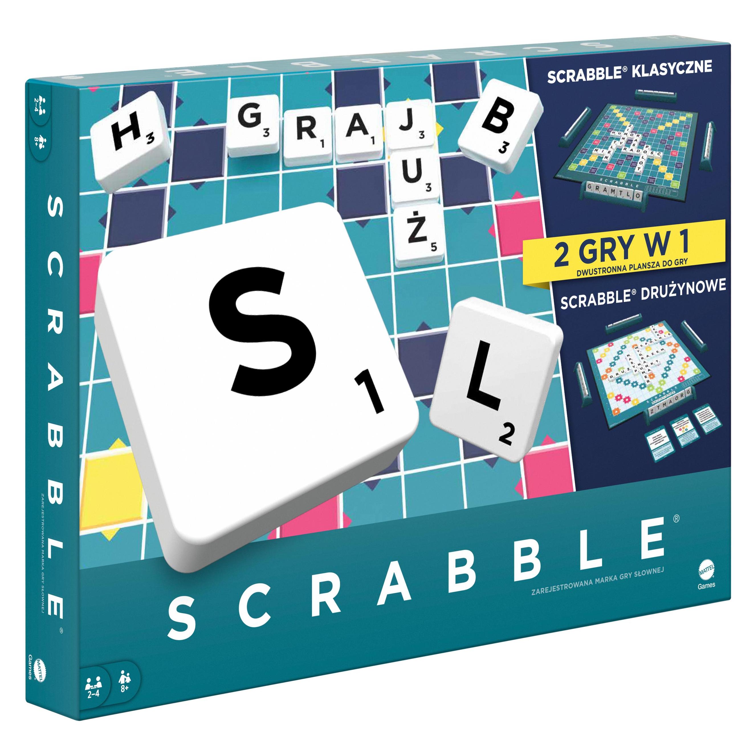 Mattel Scrabble Original (Deutsch, 2 - 4 Spieler) (HXW00)