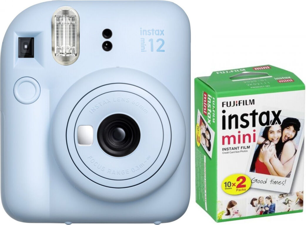 Fujifilm Instax Mini 12 pastel blue + Mini Film DP