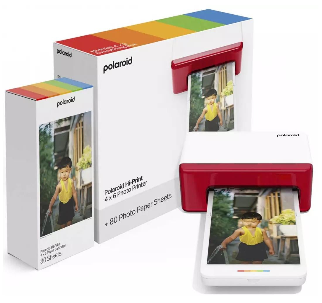Polaroid Everything Box Hi Print 4x6 Fotoprinter met Bluetooth, Wit