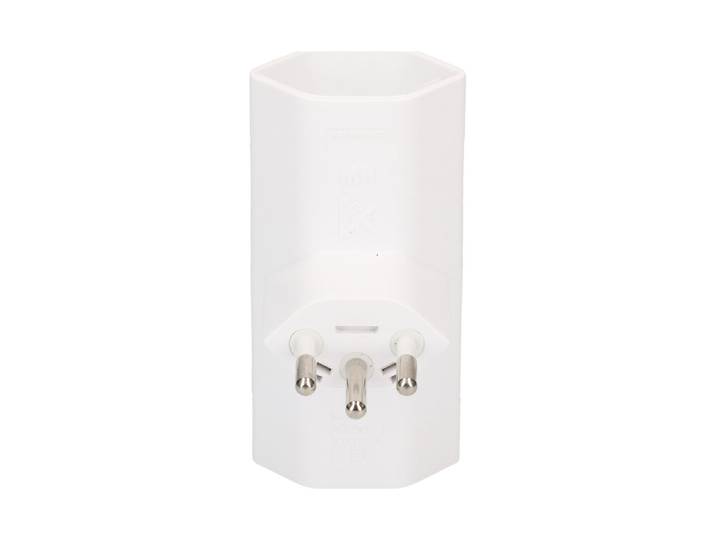 Max Hauri AG Abzweigstecker 2x Typ 13 3-polig weiss