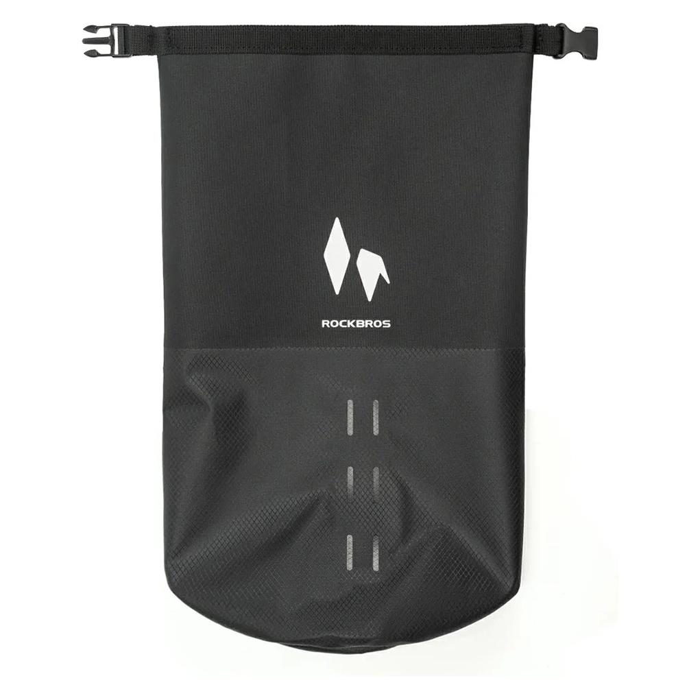 Rockbros Torba na widelec AS-156 7l wodoodporna sakwa - czarna (7 l) (5907769391385)