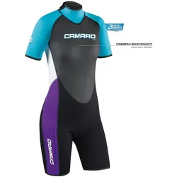 Camaro Revo Shorty Damen Neoprenanzug - schwarz