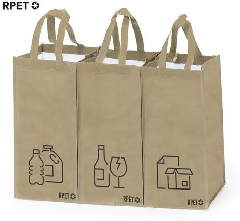 Set de Sacs Personnalisés s Pratiques Pas Cher Stuggar polyester recyclé
