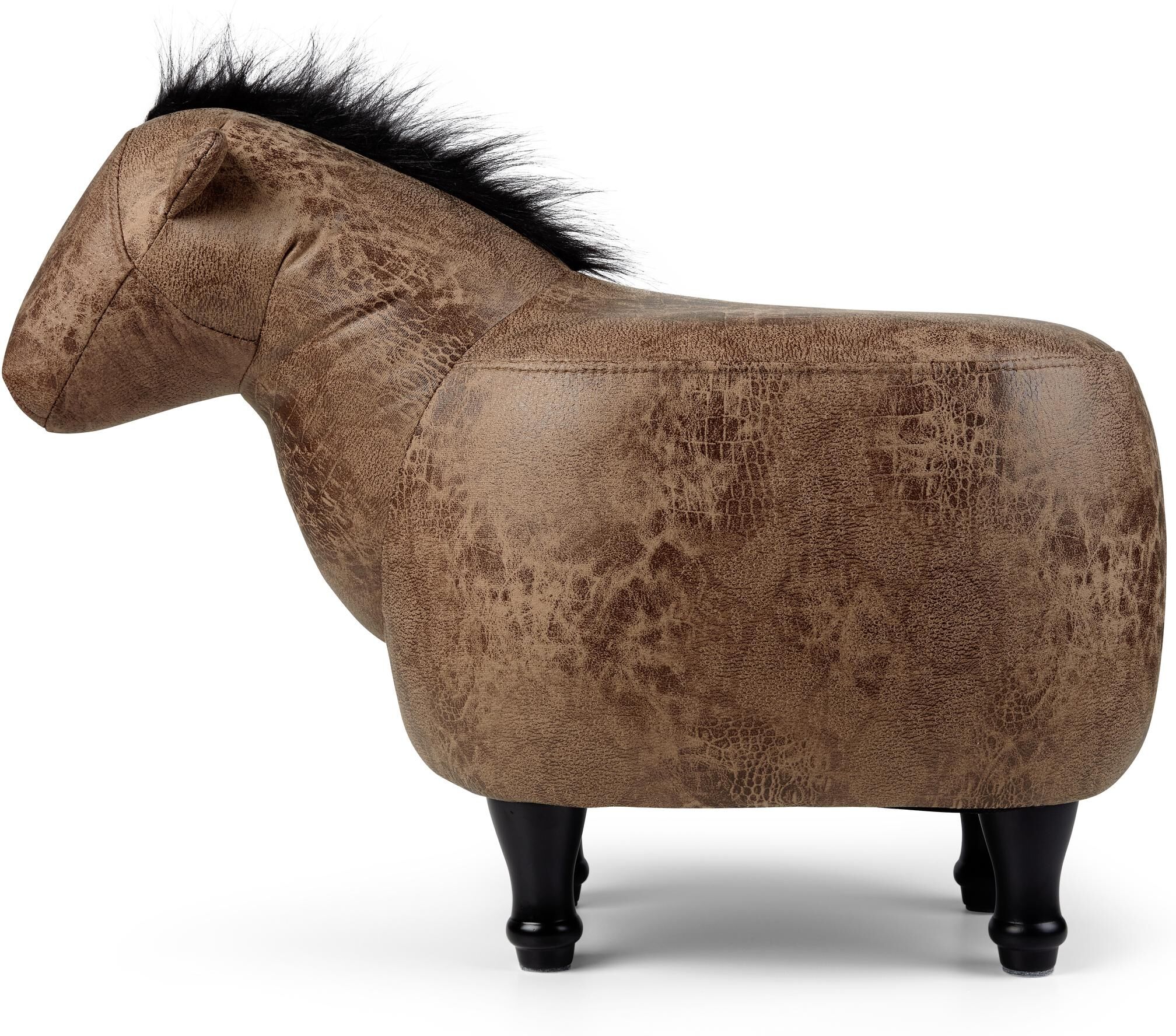 Hocker "zoosy Pferd Sunny Braun", Baby, Gr. B/H/T: 70cm x 36cm x 34cm, braun, Hocker Hocker braun B/H/T: 70cm x 36cm x 34cm