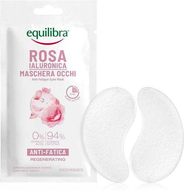 Equilibra Rosa Ialuronica Maschera Occhi Anti-Fatica