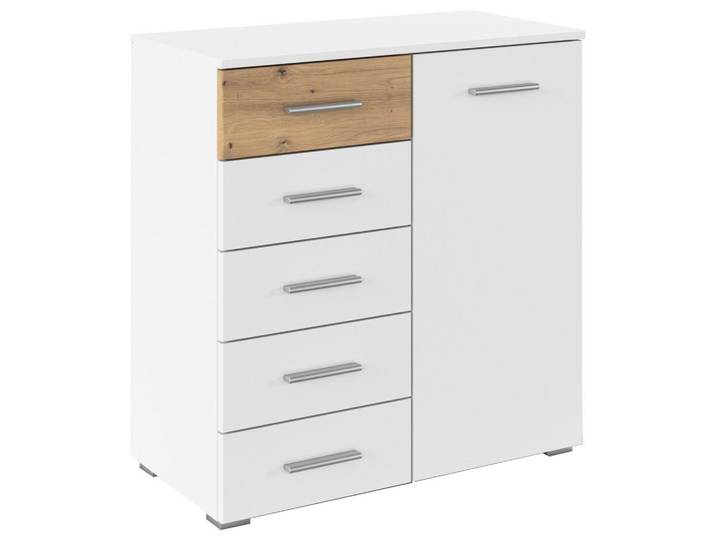 Kommode 80cm Foster, Alpinweiß