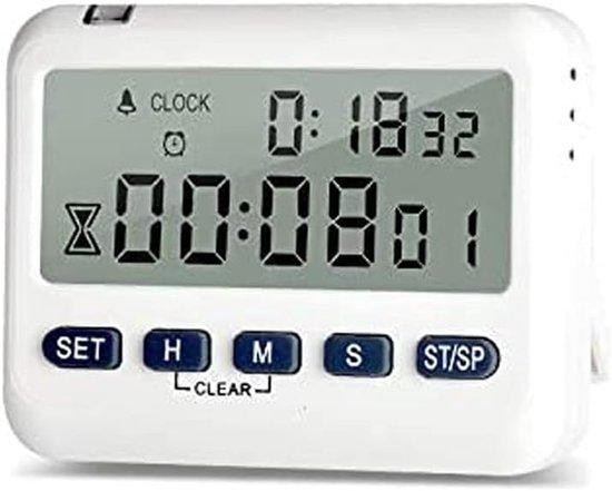 Digitale Timer Kookwekker met Groot LCD Scherm in One Color