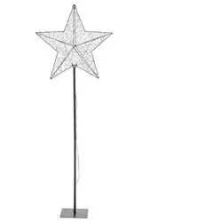 LUMIDA Xmas 2in1 LED-Dekostern zum Stellen & Hängen weiße & bunte LEDs outdoorgeeignet