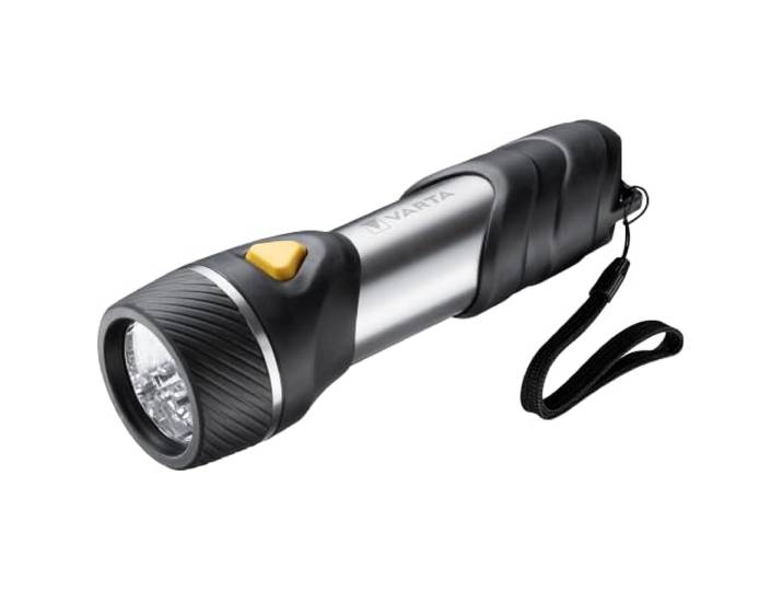 VARTA Day Light Multi LED F30 zaklamp met 14 leds (incl. 2xD Longlife Power batterij, ideaal voor thuis, op de camping, bij het vissen, in de garage, noodsituaties, stroomstoring, outdoor)