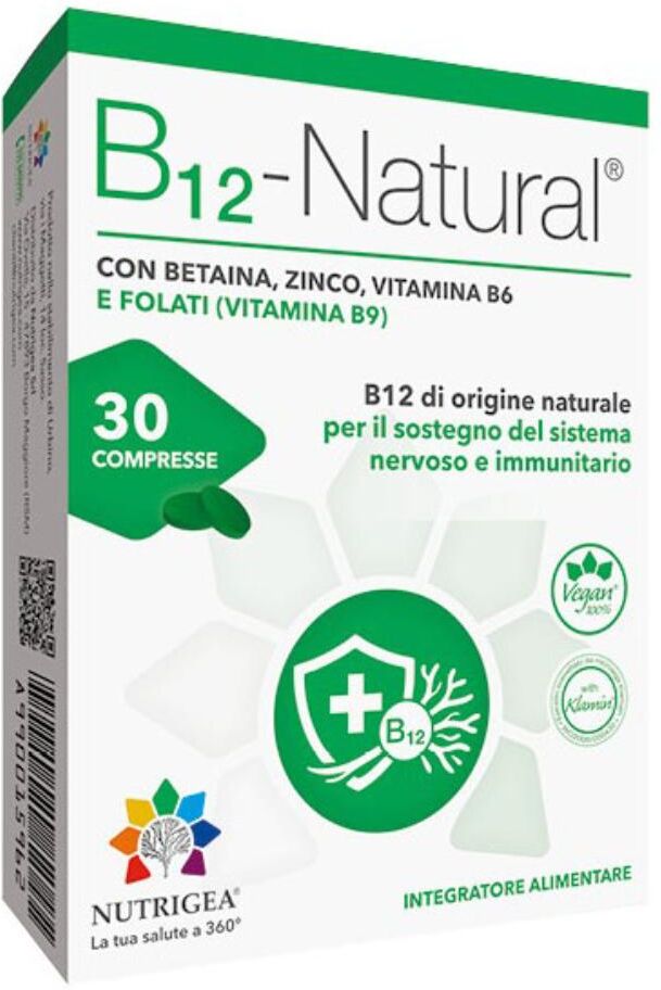 NUTRIGEA Srl B12 NATURAL 30CPR