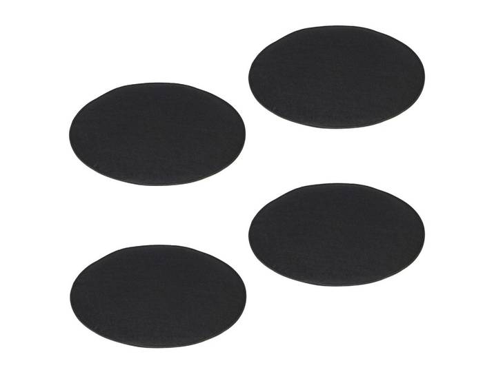 SITZKISSEN JONITA 4er-Set schwarz