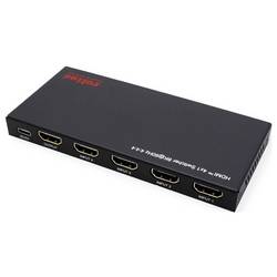 Roline HDMI-Switch mit Fernbedienung Schwarz 14.01.3587