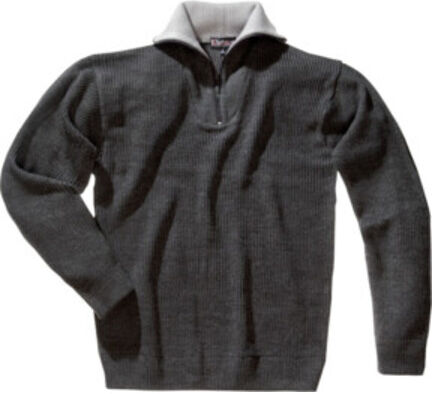 Pullover taille M anthracite 100 % polyacrylique ; Scheibler (8362)