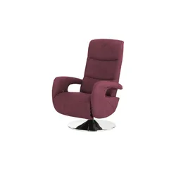 meinSofa Sessel mit Relaxfunktion Franzi-S ¦ rot ¦ Maße (cm): B: 71 H: 110 T: 83.0