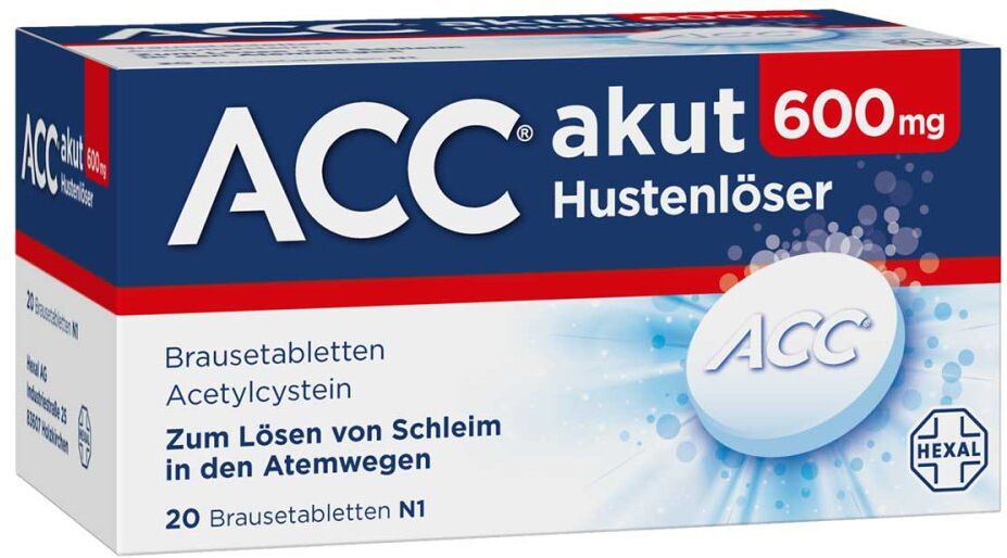 ACC® akut 600 mg Hustenlöser Brausetabletten 20stk