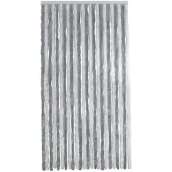 Conacord decona Türvorhang Flauschi 90x200cm Farbe:  silber weiß
