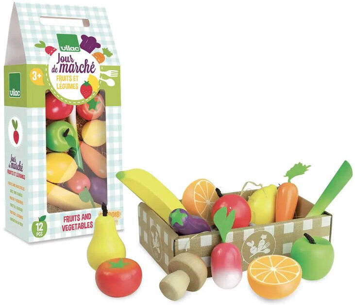 Set de Fruits et Légumes Jour de Marché - Vilac