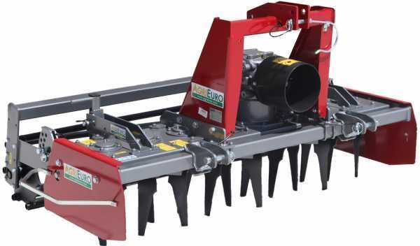 AgriEuro TOP-LINE Kreiselegge RH170 - Arbeitsbreite 170 cm - 16 Zinken - mittelschwere Reihe - Käfigwalze