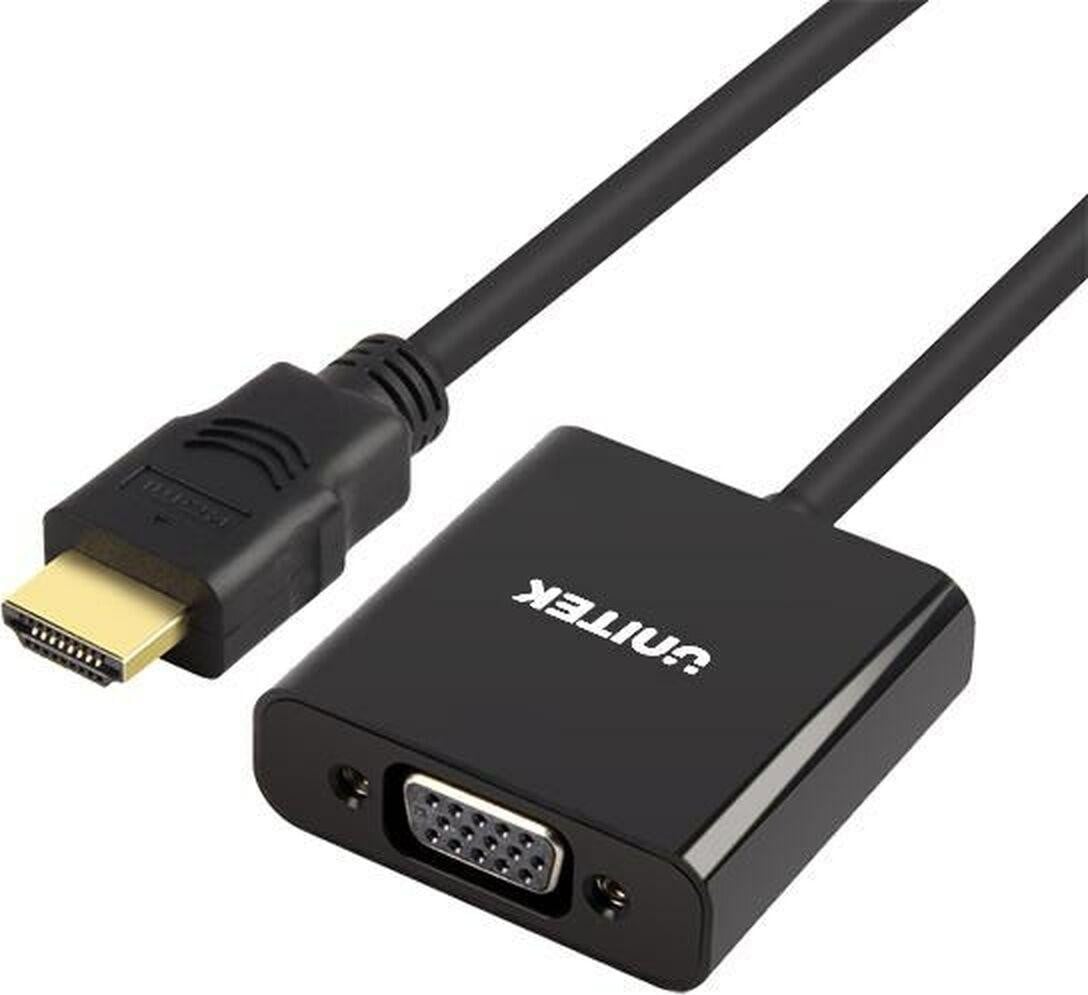 Unitek Y-6333 Interfacekaart Adapter met 3,5 mm en VGA