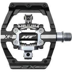 Pedale HT-X2 CNC Cromoly / 460 (Paar) g / schwarz