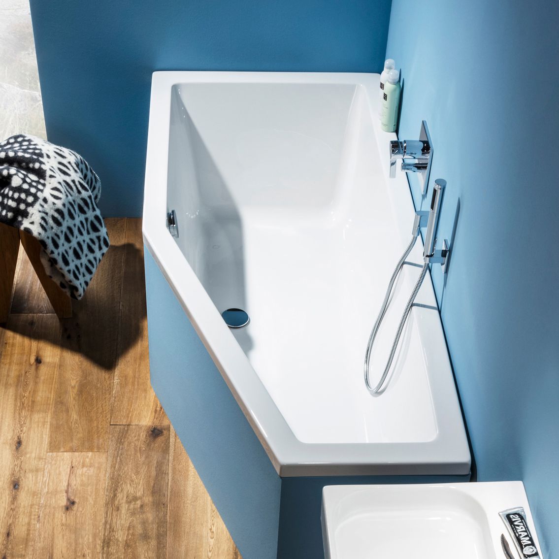 Steinkamp Life Raumsparbadewanne 180 x 80 cm Ausführung rechts
