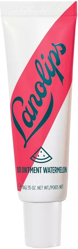 Lanolips - 101 Ointment Multi-Balm - Dry lips and skin Watermelon, 10 g, Fantasie