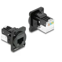 DeLOCK D-Typ Modul RJ45 Cat.6A Buchse zu LSA Buchse
