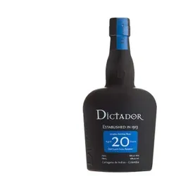 Dictador Colombian Aged 20 Jahre Rum 40% Vol. 700ml