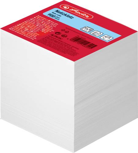 Herlitz Zettelklotz Weiß 700 146225 1St.