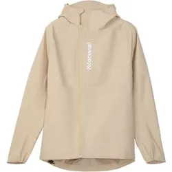 NNORMAL Bekleidung Trail Rain Jacket, Größe M in Beige Beige