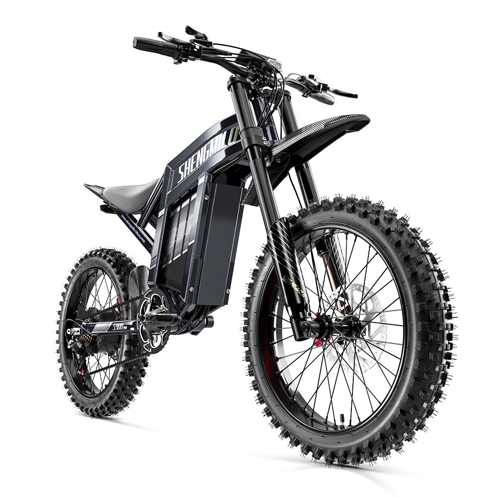 SHENGMILO S900 PRO Elektrofahrrad,60V 35Ah,150N.M,70mm breite Offroad-Reifen,80-100 km