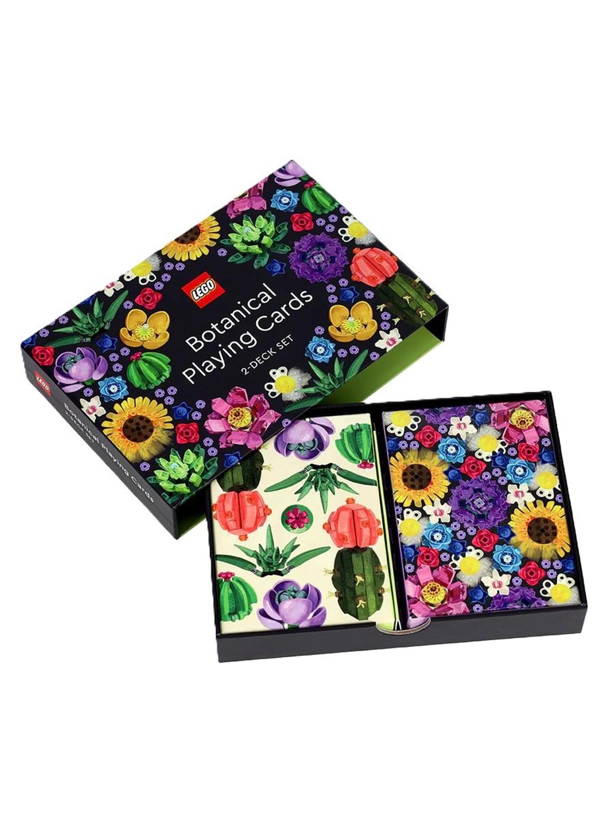 Euromic LEGO Botanical Playing Cards 2 Deck set