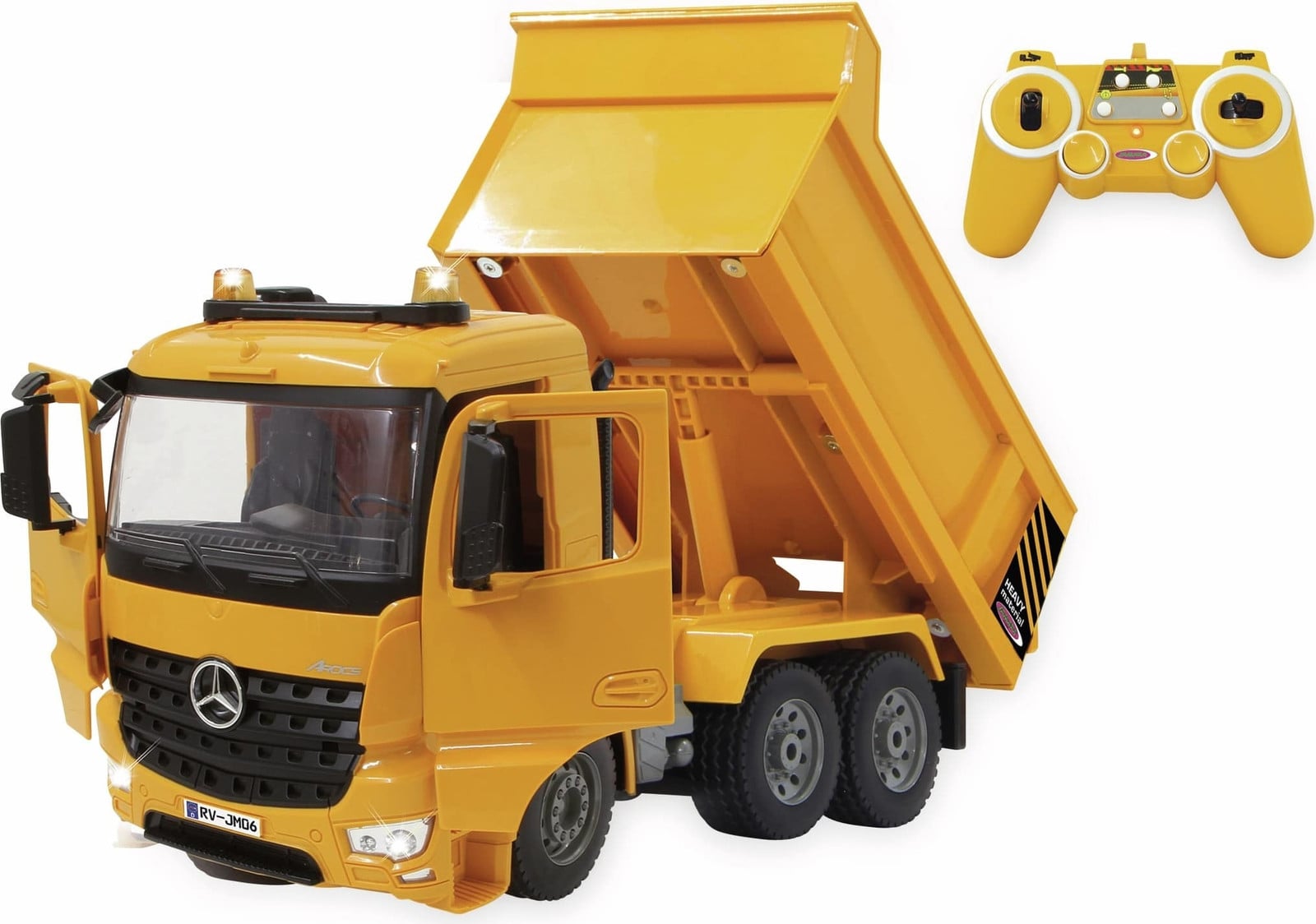 Jamara Germany Mercedes-Benz Arocs kipper schaal 1:20 met 2,4 GHz afstandsbediening