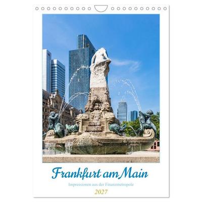 Frankfurt am Main - Impressionen aus der Finanzmetropole (Wandkalender 2027 DIN A4 hoch), CALVENDO Monatskalender